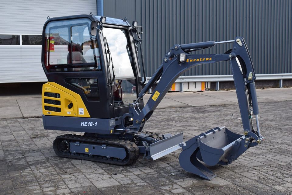 Eurotrac Minibagger HE 18-1 Schaufelpaket in Eschwege