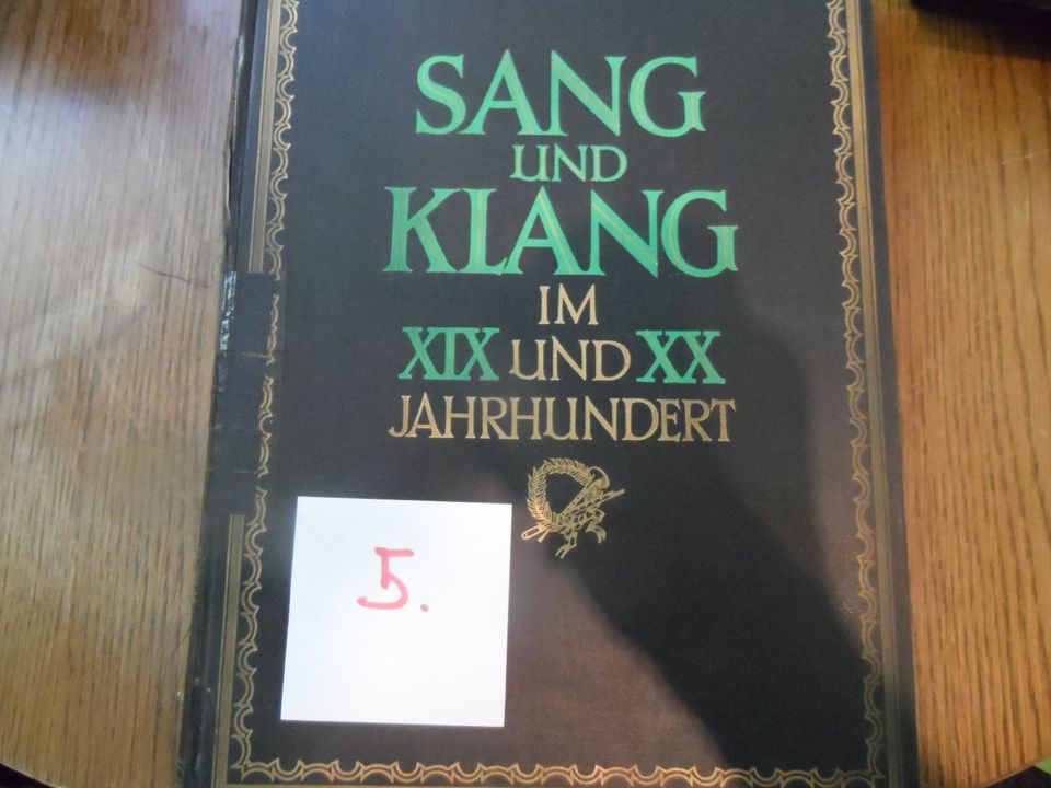 Sang & Klang im 19 & 20 Jahrhundert.xix & xx Jahrh. in Andernach