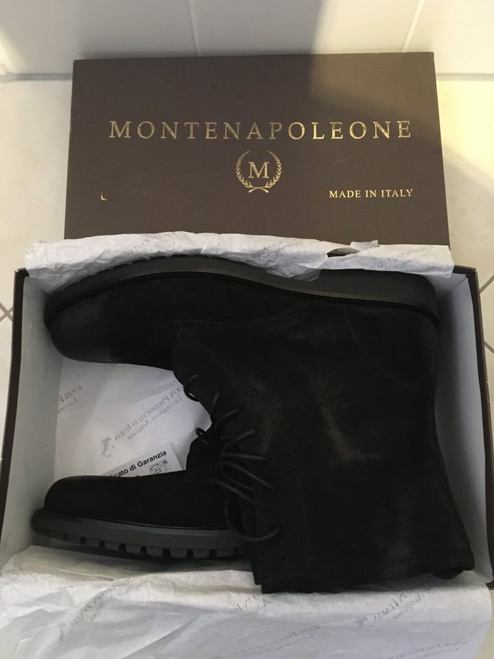 Montenapoleone Stiefel - Made in Italy - Designer Boots Gr 45 NEU in München