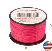 Paracord Nanocord Microcord pink DIY Bayern - Aschaffenburg Vorschau