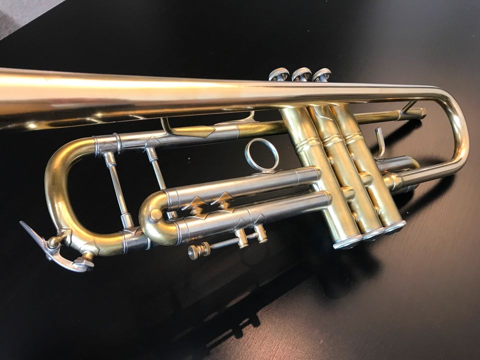 Bach Stradivarius Trompete ML 37G von 1976 unlackiert raw trumpet in München