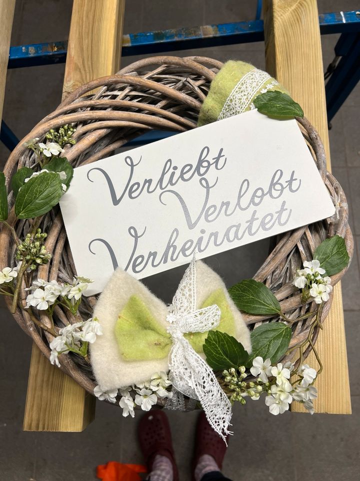 Hochzeitskranz in Wincheringen