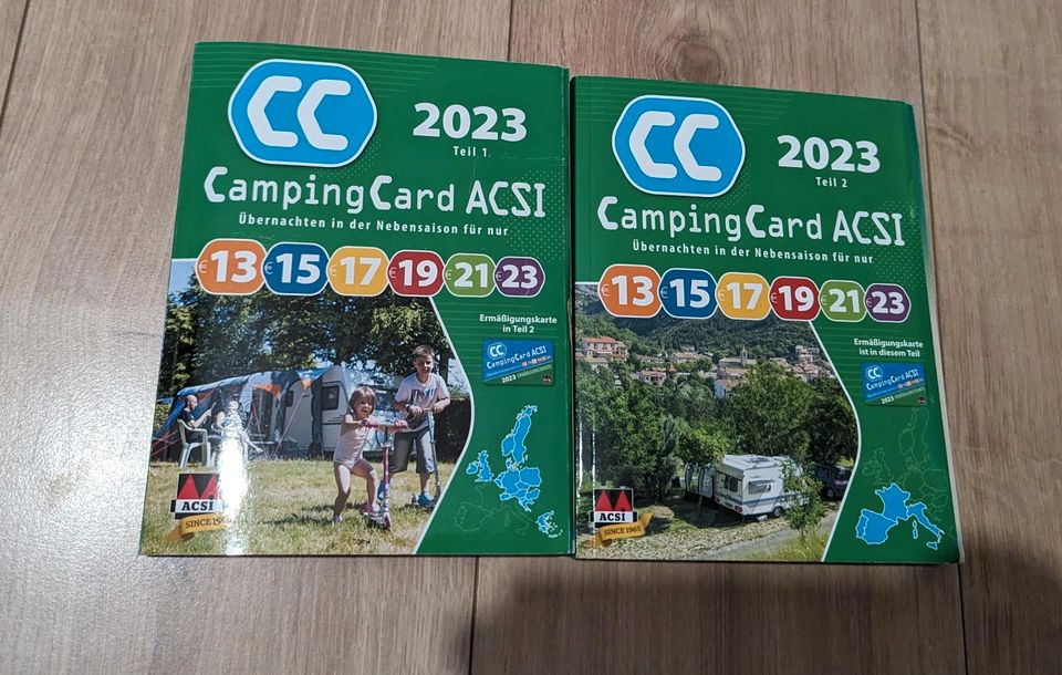 ACSI Card - Campingführer 2023 ohne Ermäßigungskarte! in Dresden