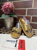 Birkenstock Madrid by Heidi Klum, Diamond Gold, Leder, Gr.39 Hannover - Bothfeld-Vahrenheide Vorschau
