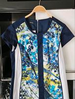 Gerry Weber, Etuikleid, blau, mit Muster, Gr. 40 Bayern - Thyrnau Vorschau