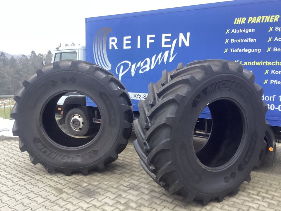 2x Neue VF 800/70R38 187D Michelin Axiobib 2 Schlepperreifen in Witzmannsberg