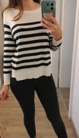 Gestreifter Pullover schwarz weiß Bayern - Forchheim Vorschau