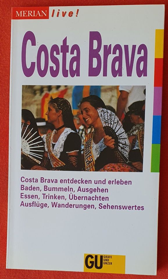 Merian Reiseführer Costa Brava 1. Auflage 1993 in Mauritz