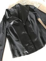 Prani Jacke Blazer Bluse Sakko transparent schwarz Satin S 36 Bayern - Münsing Vorschau