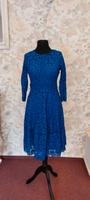 Hallhuber, festliches Kleid aus Spitze in royalblau, Gr. 36 Niedersachsen - Ankum Vorschau