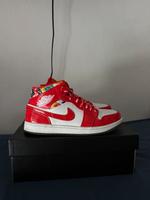 Jordan 1 mid Barcelona Sweater Red Patent (EU 44) Bayern - Gersthofen Vorschau