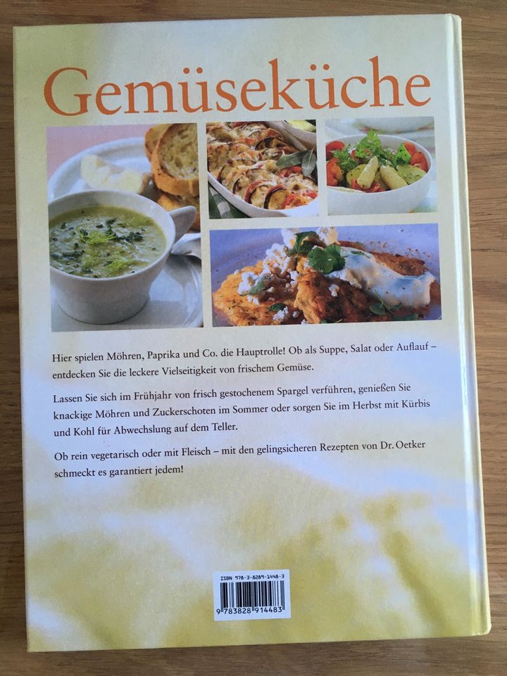 Dr. Oetker Gemüseküche Kochbuch in Laaber