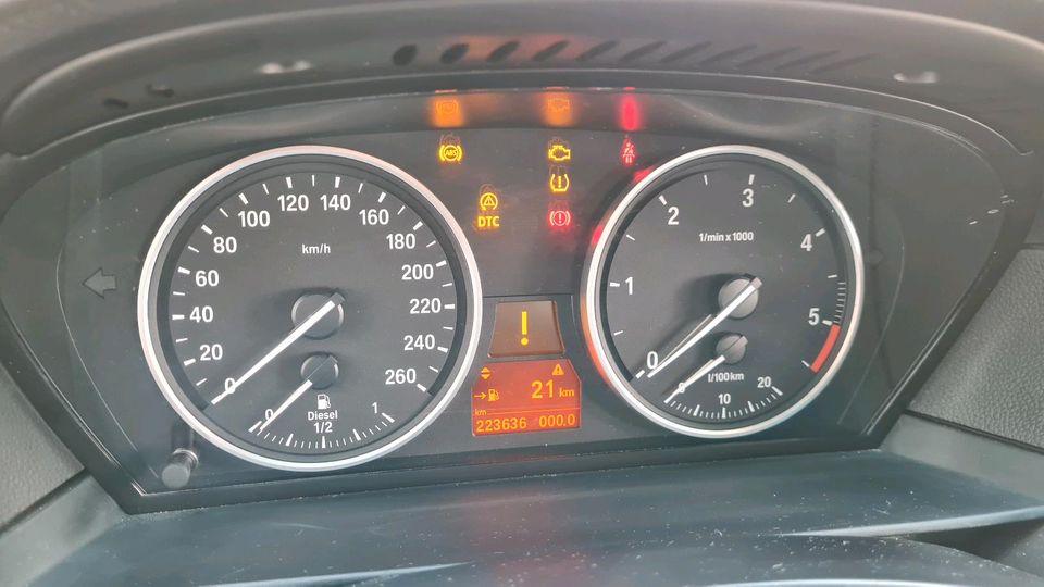 BMW E61 520d M, Neu=Steuerkette+Kupplung+Zms+TÜV+DPF,M-Paket,AHK in Steinbach