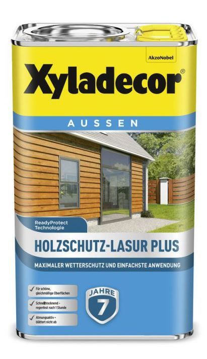 XYLADECOR Holzschutz-Lasur Plus Grau 2,5l in Diedorf