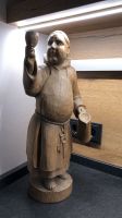 Holzfigur Mönch handgeschnitzt 51 cm hoch Bayern - Regensburg Vorschau