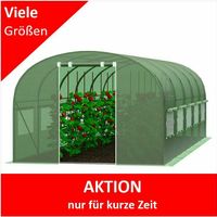 2x3m - 3x10m  Folie Gewächshaus Foliengewächshaus Treibhaus Folienzelt MIT STAHLFUNDAMENT Berlin - Reinickendorf Vorschau