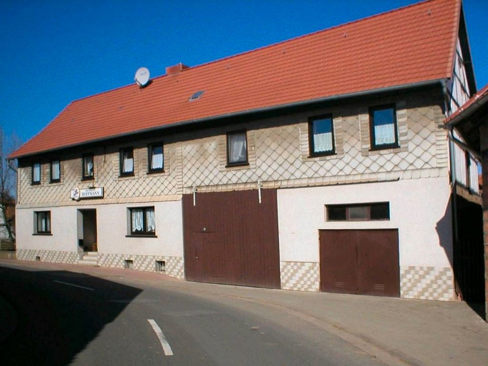 Ferienhaus -Hof Ferienwohnung 8-15 Pers. Harz Familien & Gruppen in Hohenstein bei Nordhausen