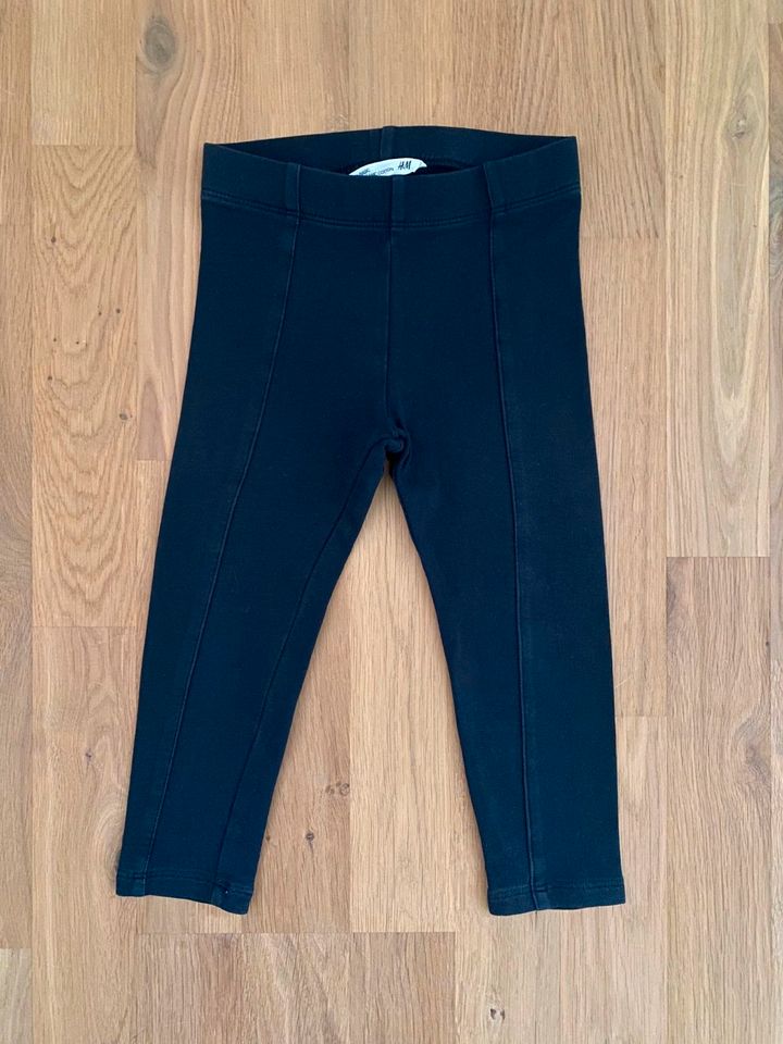 Leggings Hose dunkelblau H&M 92 in Großmehring