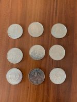 9 Gedenkmünzen 5 DM Deutschland Thüringen - Kahla Vorschau