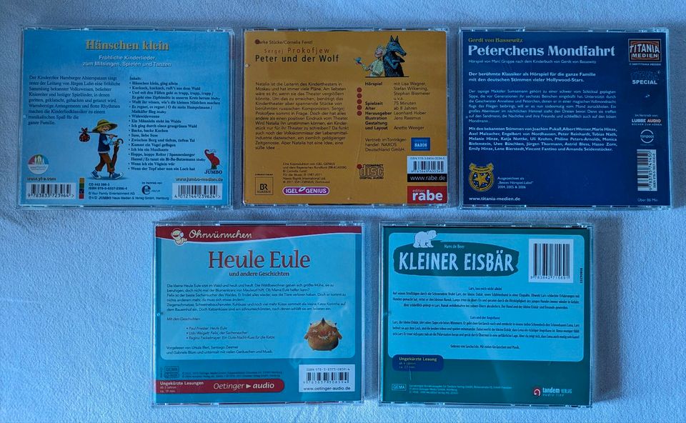 33 Kinder-Hörspiel-CDs in Karlsruhe