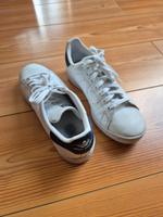 Adidas stan Smith Sneaker weiß blau Gr 40 2/3 Sachsen-Anhalt - Lutherstadt Wittenberg Vorschau