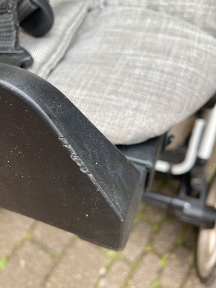 Hartan Kinderwagen Modell Topline X grau Geländetauglich in Schifferstadt