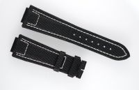 IWC Textilband schwarz Formanstoß 23/18 für Dornschließe Nordrhein-Westfalen - Erkrath Vorschau