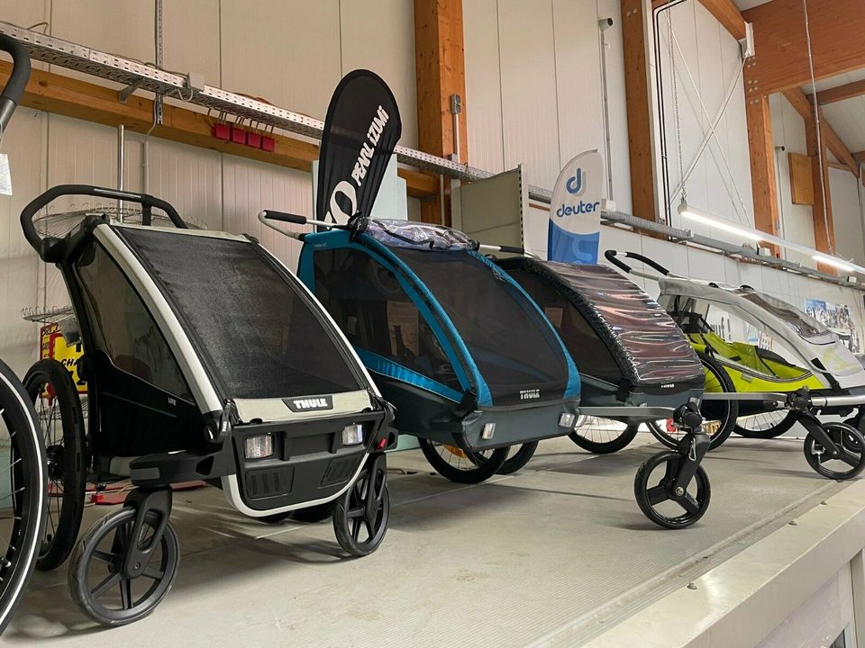 THULE CHARIOT CAB * Zweisitzer Multisport- & Fahrradanhänger NEU in Röhrsdorf