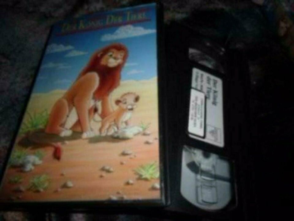 VHS Trickfilm KÖNIG der Tiere , 60 Min. ,ab 0 J. in Schmölln