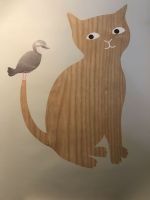 Kinderposter „Kitty&Bird“ Bild Kinderzimmer Poster 50x70 Baden-Württemberg - Mannheim Vorschau