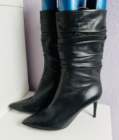 MUSETTE Leder High Heel Stiefel Spitz 41 NP 399€ Nordrhein-Westfalen - Reken Vorschau