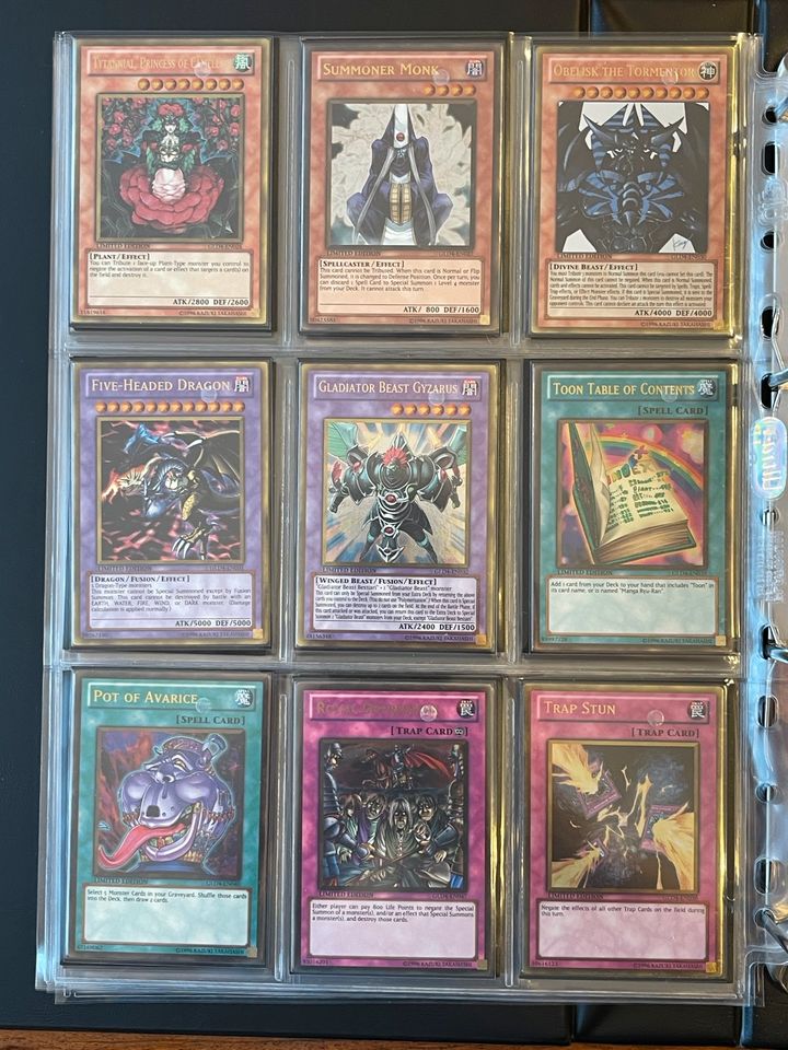 XXL       Yu-Gi-Oh!    |   GOLD Rare Sammlung   | in Au