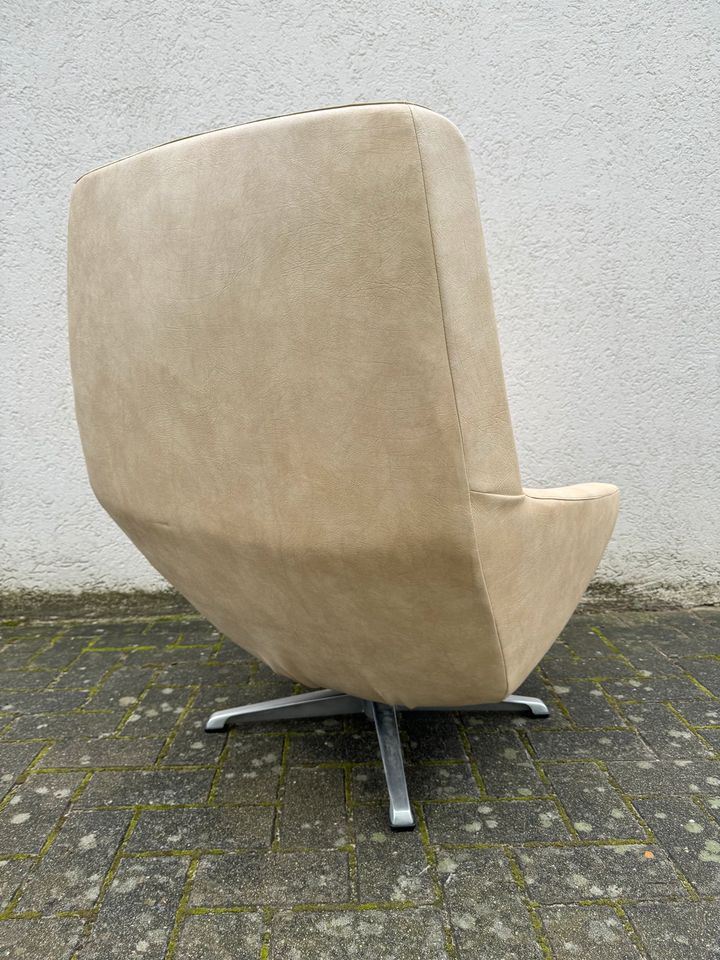Ledersessel Lounge Chair Sessel drehbar in Hannover