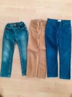 3x Hosen Jeans Jungen blau braun Cord 128 Düsseldorf - Pempelfort Vorschau