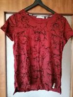 Shirt von Cecil, Gr. S, rot mit Blumenmotiv, wenig getragen Hessen - Geisenheim Vorschau