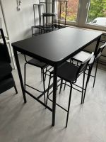 IKEA EKEDALEN Hochtisch schwarz inkl. 4 Stühle Nordrhein-Westfalen - Bottrop Vorschau