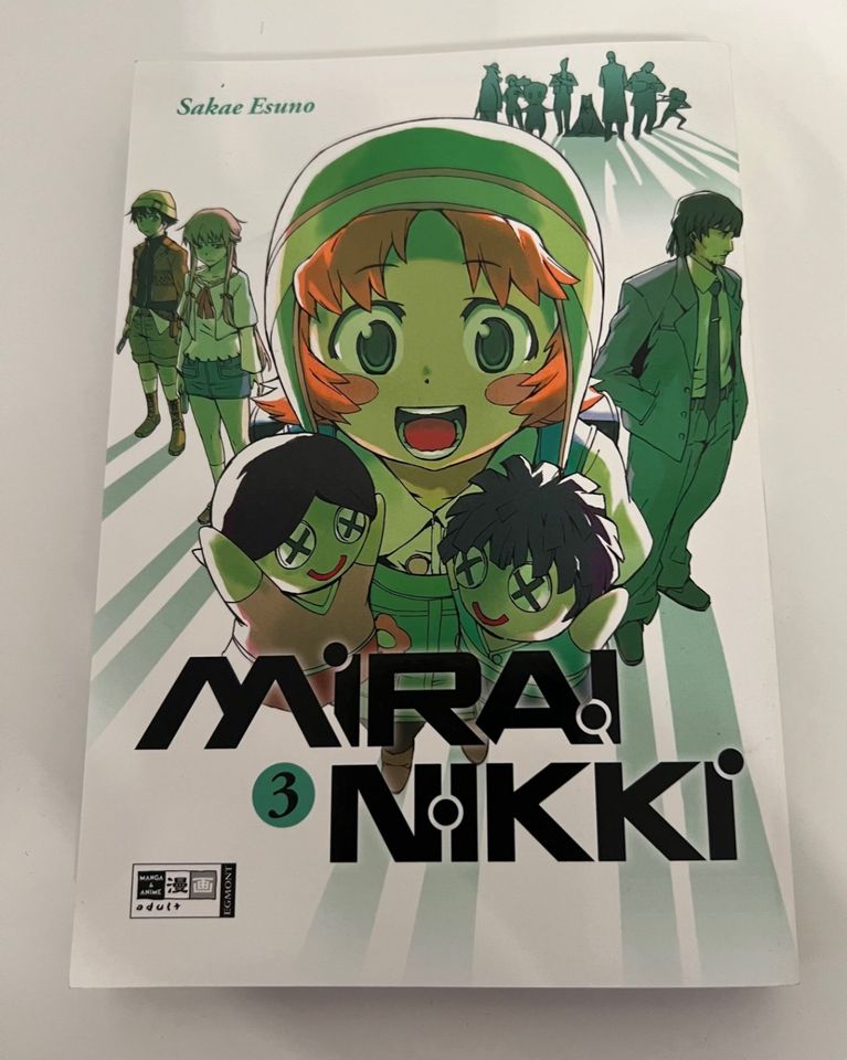 Buch Mirai Nikki Manga Band 3 Sakae Esuno in Dörentrup