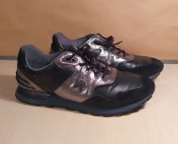 "Bugatti" Sneaker Gr.40 Schwarz/Silber, Sportliche blaue Sohle Nordrhein-Westfalen - Detmold Vorschau