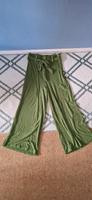 Stradivarius Culotte Rippstrick weite Hose mit Viskose und Gürtel Bayern - Hirschaid Vorschau