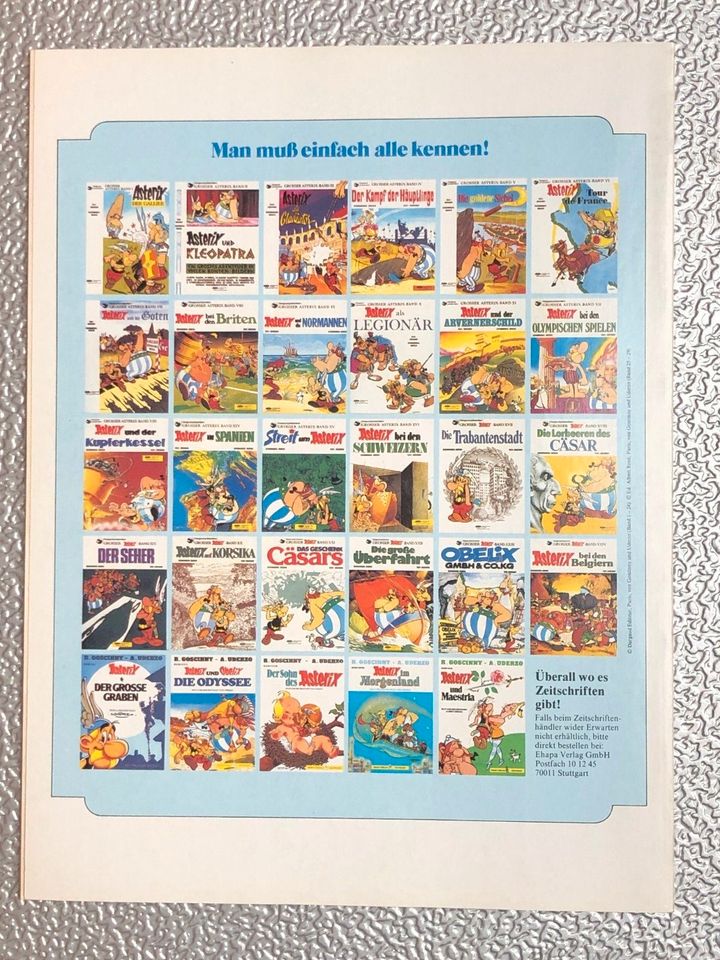 Asterix bei den Belgiern Band XXIV Kartonierte Ausgabe Delta 1993 in Ostrhauderfehn