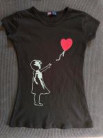 Schwarzes T-Shirt Bansky Motiv Walle - Utbremen Vorschau