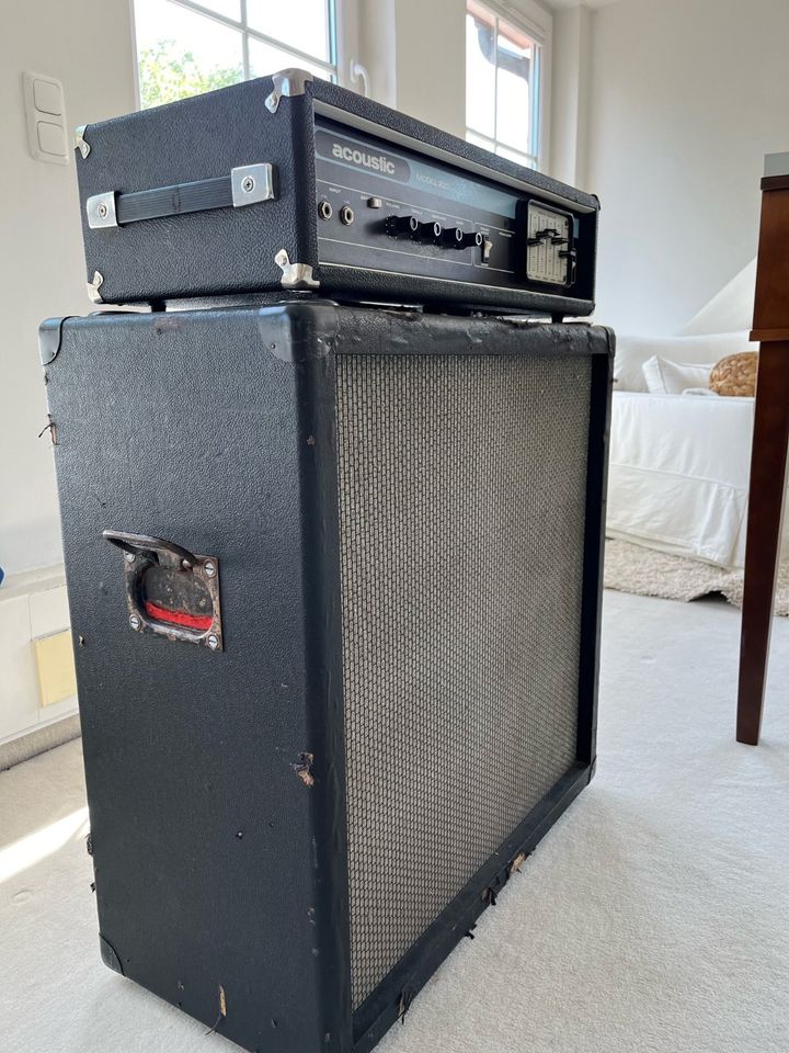 Vintage Acoustic Verstärker Modell 220 mit 4x12 Box in Tornesch