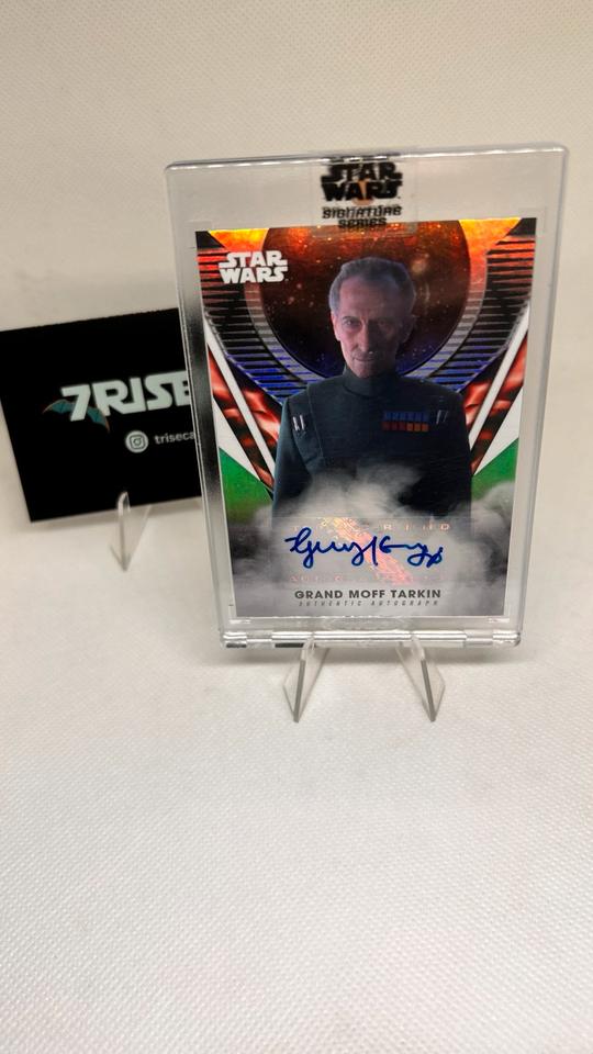 Topps Star Wars Grand Moff Tarkin Signature Series