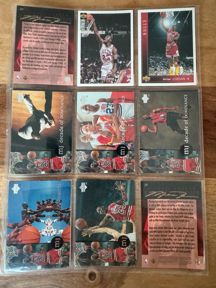 Upper Deck NBA Collectors Choice Cards / Michael Jordan in Potsdam