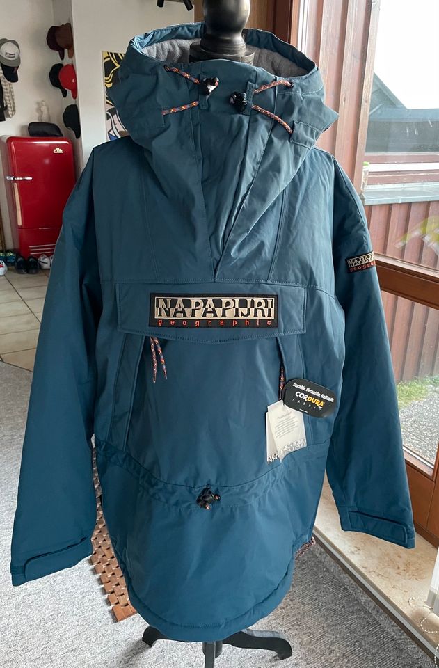 Napapijri Skidoo Lavaredo Jacke Skijacke Parka L/XL Herren Blau in Öhringen