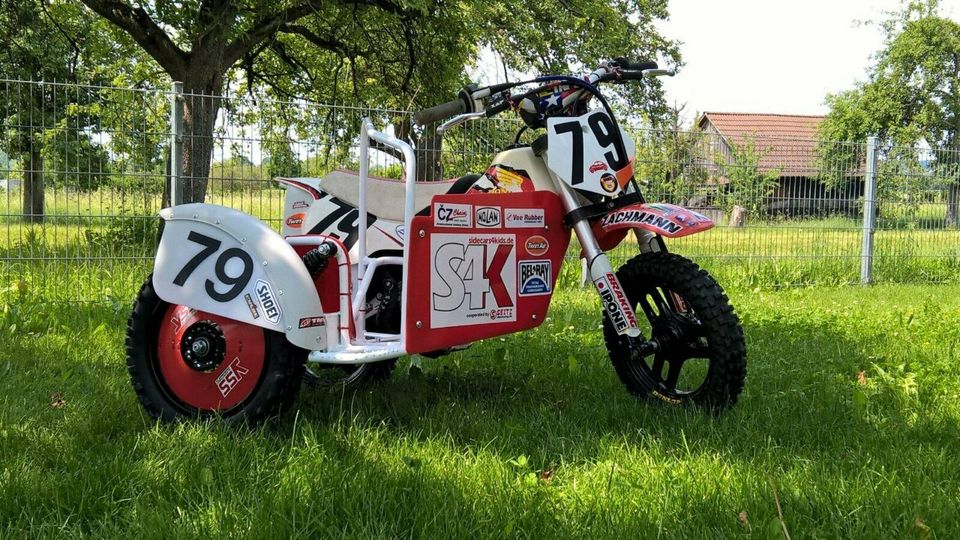 Yamaha PW50 Honda QR 50 Seitenwagen zu verkaufen in Weilheim an der Teck