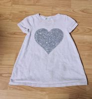 Kleid Mädchen T-shirt lang longshirt 92 H&M Palietten rosa glitze Bonn - Lengsdorf Vorschau