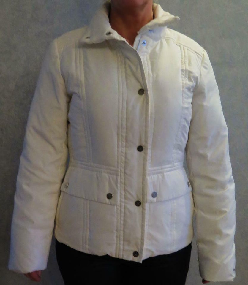 Tommy Hilfiger Daunen Jacke Weiss Gr L/G wie 38 in Duisburg