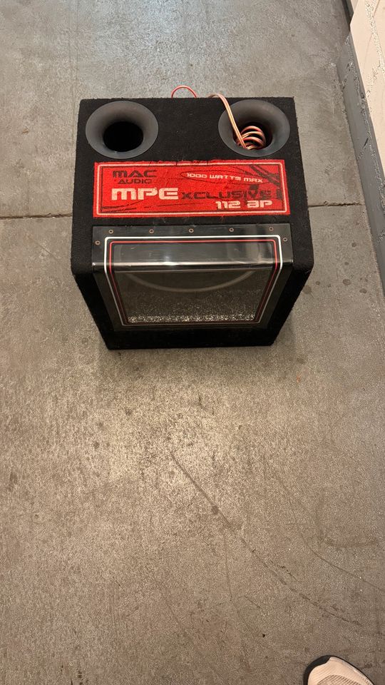 Mac Audio Subwoofer MPE 112BP in Brühl