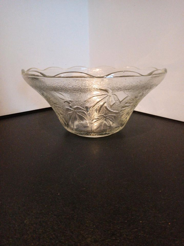 Bowle Glasschale Set Glastassen in Bottrop